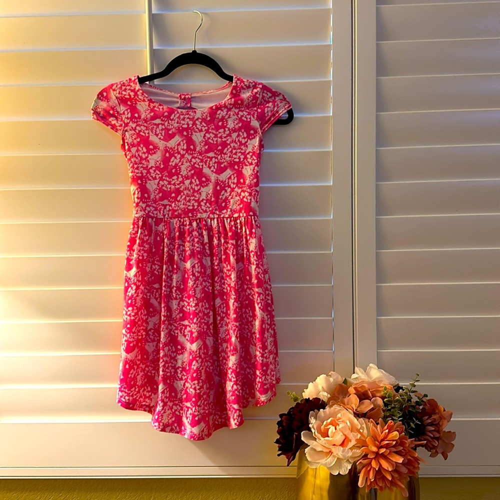 Pink dress for little girl